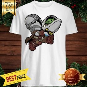Bounty Bros-The Mandalorian Baby Yoda Kids Funny Shirt