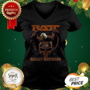 Eagle Ratt Harley Davidson V-neck