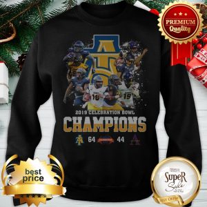 North Carolina A&T Aggies 2019 Celebration Bowl Champions Sweatshirt