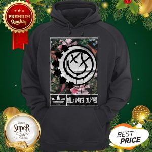 Official Adidas Blink 182 Floral Hoodie