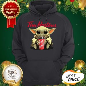 Official Baby Yoda Hug Tim Hortons Hoodie