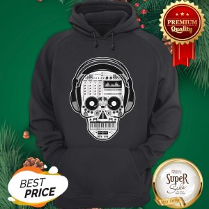 Official DJ Sugar Skull Hoodie
