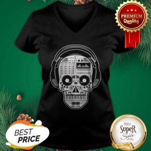 Official DJ Sugar Skull V-neck