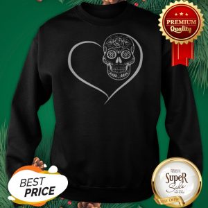 Official Heart Sugar Skull Love Sweatshirt