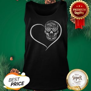 Official Heart Sugar Skull Love Tank Top