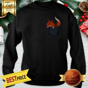 Official Little Fox In Pocket Sweatshirt
