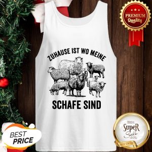 Official Zuhause Ist Wo Meine Schafe Sind Tank Top