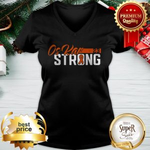 Philadelphia Flyers Oskar Strong Cancer V-neck