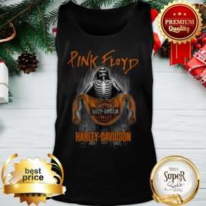 Pink Floyd Skull Motor Harley Davidson Cycles Tank Top