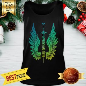 Wings Her Guardian Sword Cross Tank Top