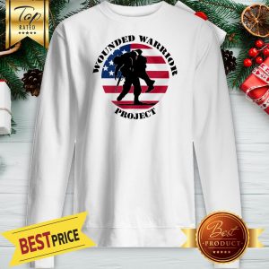 Wounded Warrior Project American USA Flag Sweatshirt