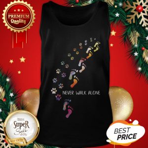 Official Footprint Colors You'll Never Walk Alone Tank Top