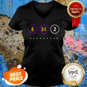 Nice 8 24 2 Kobe Bryant Warriors To Honor V-neck