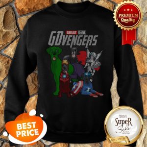 Nice Marvel Great Dane GDvengers Avengers Endgame Sweatshirt