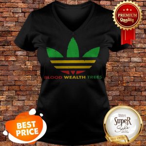 Nice Adidas Blood Wealth Trees V-neck