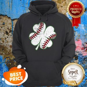 Nice Baseball St Patricks Day Boys Men Catcher Pitcher Shamrock Hoodie