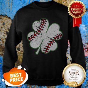Nice Baseball St Patricks Day Boys Men Catcher Pitcher Shamrock Sweatshirt