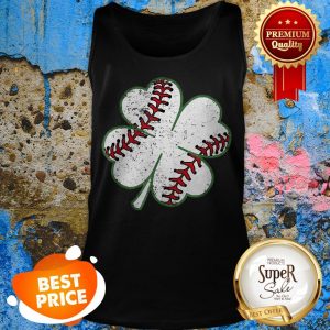 Nice Baseball St Patricks Day Boys Men Catcher Pitcher Shamrock Tank Top