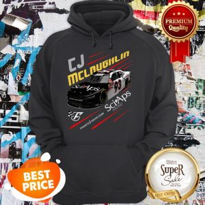 Nice CJ Mclaughlin Frantic Wear Sciaps Racing Nascar Hoodie