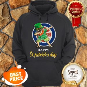 Nice Dabbing Leprechaun Chicago Cubs Happy St. Patrick’s Day Hoodie