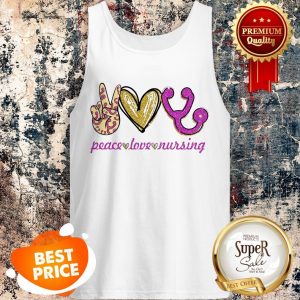 Nice Peace Love Nursing Tank Top