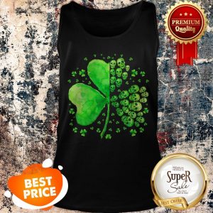 Nice Sugar Skull Lucky Shamrock Happy St Patrick’s Day Gifts Tank Top