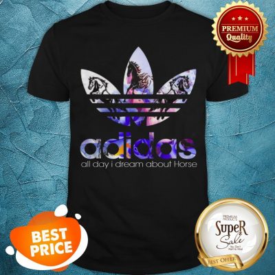 Official Logo Adidas All Day I Dream About Horse Shirt