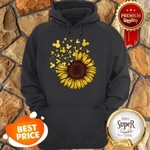 Official Sunflower Mashup Mickey Head Hoodie