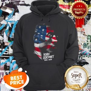 Rip Kobe Bryant 1978 2020 American Flag Hoodie