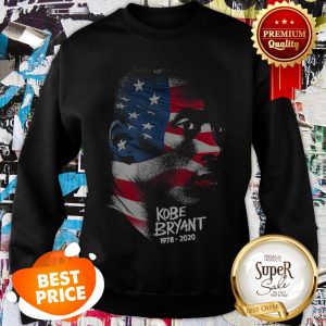 Rip Kobe Bryant 1978 2020 American Flag Sweatshirt