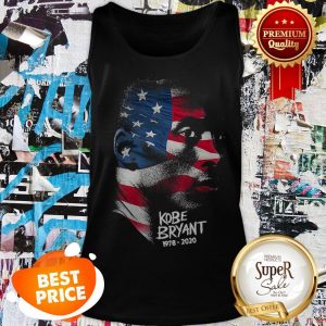 Rip Kobe Bryant 1978 2020 American Flag Tank Top