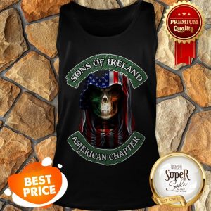 Skull Sons Of Ireland American Chapter St. Patrick’s Day Tank Top