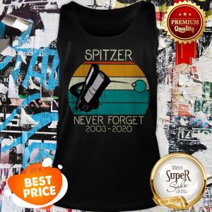 Spitzer Space Telescope Never Forget 2003-2020 Vintage Tank Top
