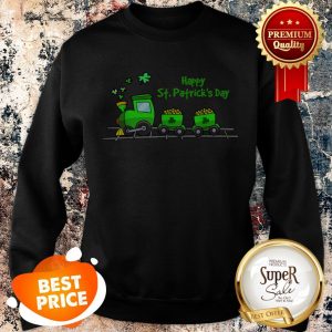 Nice Irish St Patricks Day Holiday Train Boys & Girls Sweatshirt