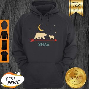 Awesome Shae Name Gift Personalized Mama Bear With 1 Cub Hoodie