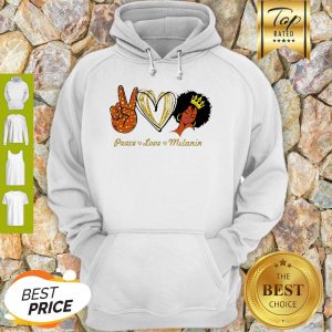 Beautiful Peace Love Melanin Hoodie