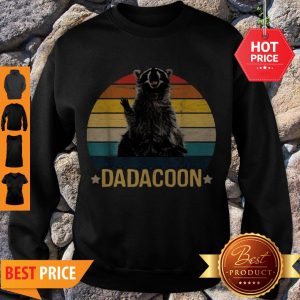 Cute Dadacoon Raccoon Fathers Day 2020 Vintage ShirtCute Dadacoon Raccoon Fathers Day 2020 Vintage Sweatshirt