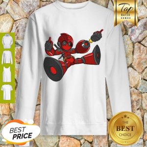 Cute Megaman Deadpool Capcom And Marvel Mashup Sweatshirt