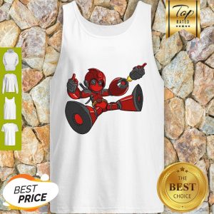 Cute Megaman Deadpool Capcom And Marvel Mashup Tank Top