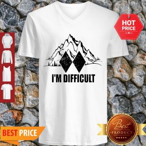 Good I’m Difficult Skiing V-neck