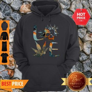 Good Love Skull Weed Sunflower Earth Day Hoodie