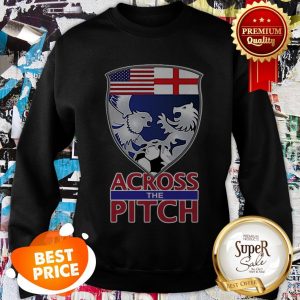 Nice Across The Pitch Soccer Podcast Sweatshirt