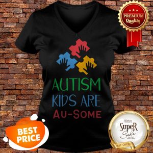 Nice Autism Awareness Syndrome V-neck
