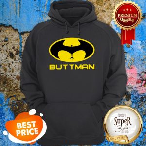 Nice Batman Logo Buttman Parody Hoodie