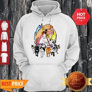 Nice Freddie Mercury With His Cat I Love Dad Hoodie