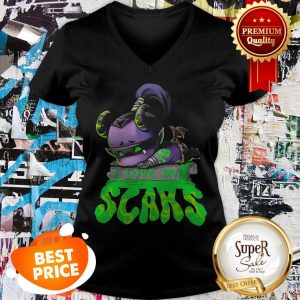 Nice Illidan Stormrage Chibi I Love My Scars V-neck