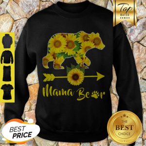 Original Mama Bear Sunflower Gift Funny Mothers Day Mom And Aunt Gift Sweatshirt