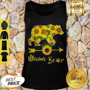Original Mama Bear Sunflower Gift Funny Mothers Day Mom And Aunt Gift Tank Top