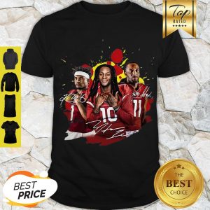 Perfect Brittan Golden Larry Fitzgerald Kyler Murray Signatures Shirt