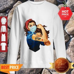 Perfect Strong Woman Tattoos RN Registered Nurse Sweatshirt
